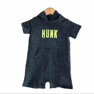 🌈 6/$60 Carter’s Onesie Hoodie, Blue, 18 Months